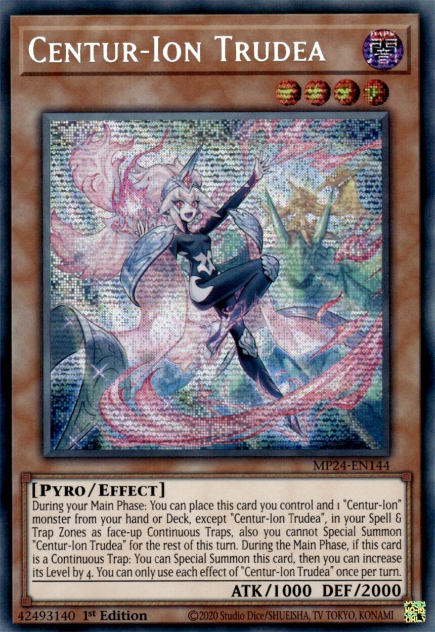 Centur-Ion Trudea [MP24-EN144] Prismatic Secret Rare | Good Games Adelaide SA