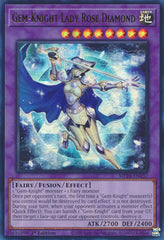 Gem-Knight Lady Rose Diamond [MP24-EN157] Ultra Rare | Good Games Adelaide SA