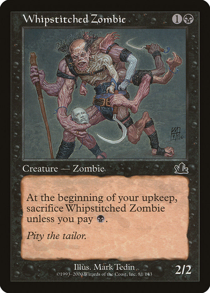 Whipstitched Zombie 81 (Prophecy)  | Good Games Adelaide SA