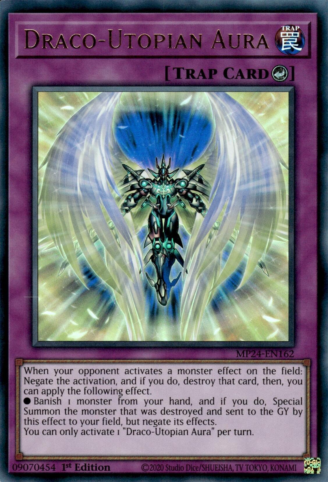 Draco-Utopian Aura [MP24-EN162] Ultra Rare | Good Games Adelaide SA