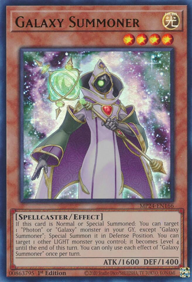 Galaxy Summoner [MP24-EN166] Ultra Rare | Good Games Adelaide SA