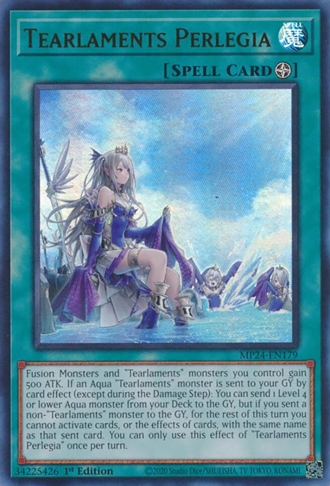 Tearlaments Perlegia [MP24-EN179] Ultra Rare | Good Games Adelaide SA