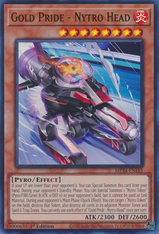 Gold Pride - Nytro Head [MP24-EN181] Ultra Rare | Good Games Adelaide SA