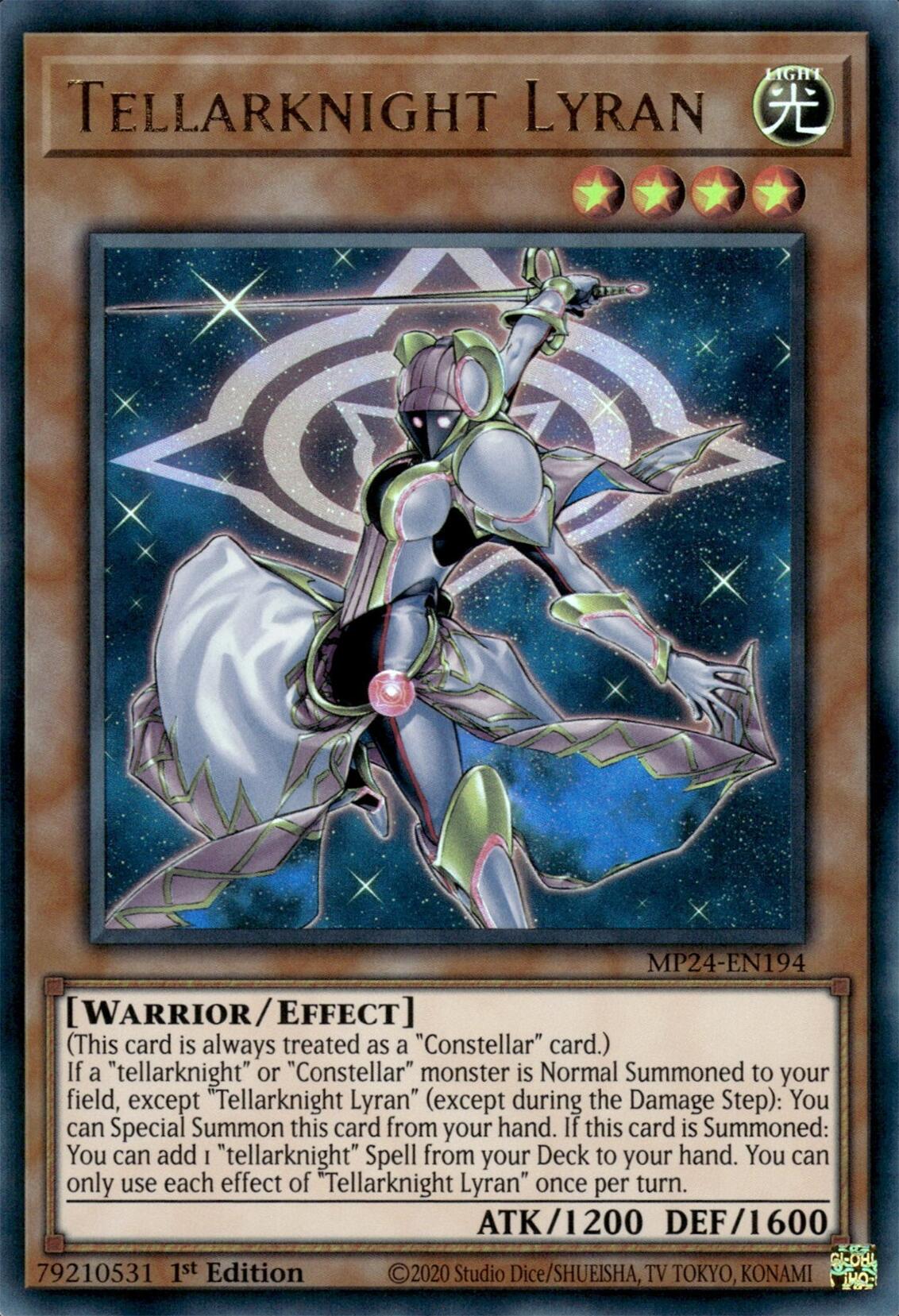Tellarknight Lyran [MP24-EN194] Ultra Rare | Good Games Adelaide SA