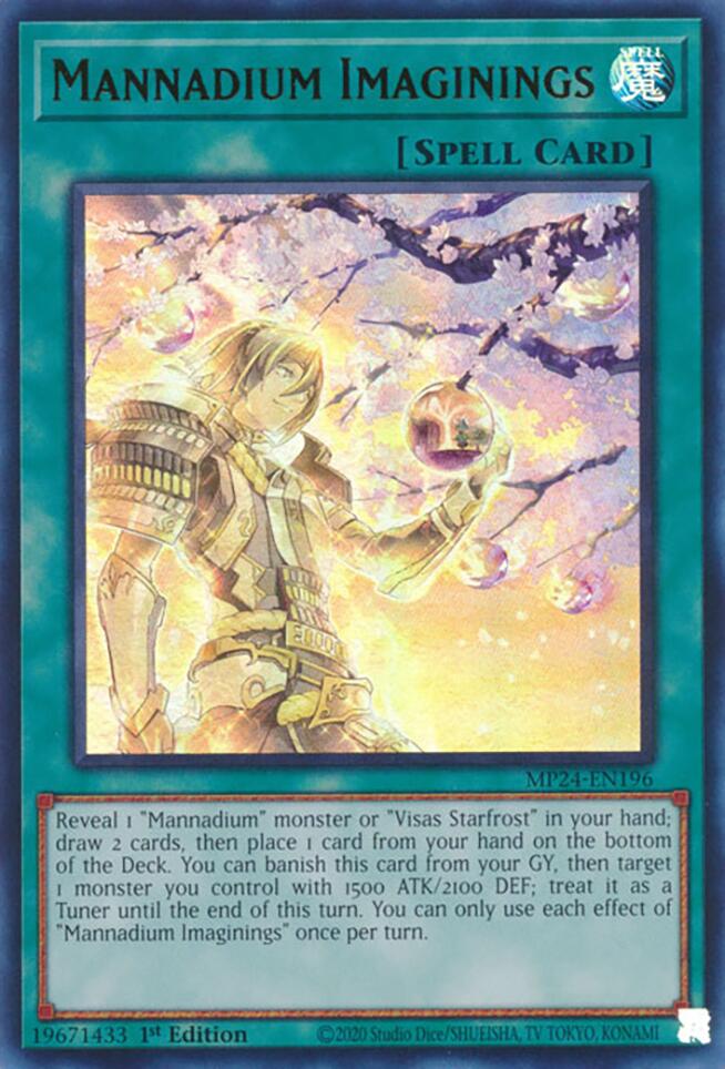 Mannadium Imaginings [MP24-EN196] Ultra Rare | Good Games Adelaide SA