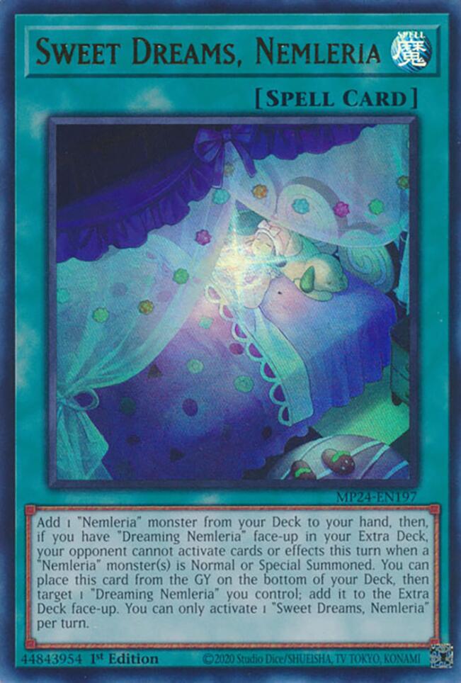 Sweet Dreams, Nemleria [MP24-EN197] Ultra Rare | Good Games Adelaide SA