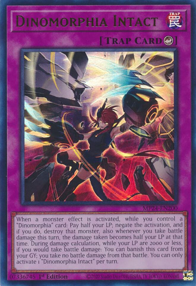 Dinomorphia Intact [MP24-EN200] Ultra Rare | Good Games Adelaide SA