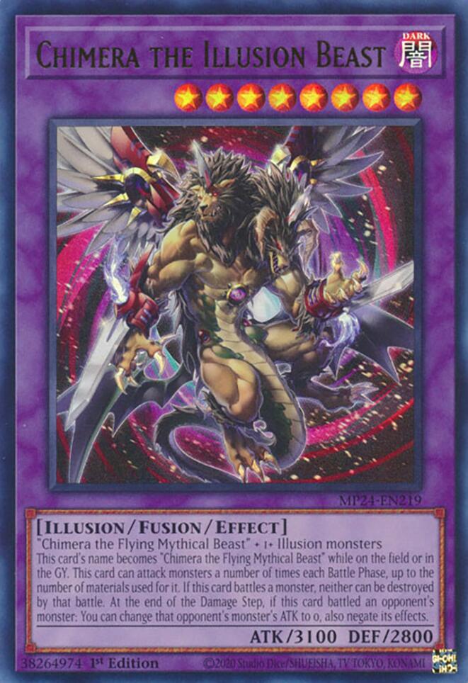Chimera the Illusion Beast [MP24-EN219] Ultra Rare | Good Games Adelaide SA