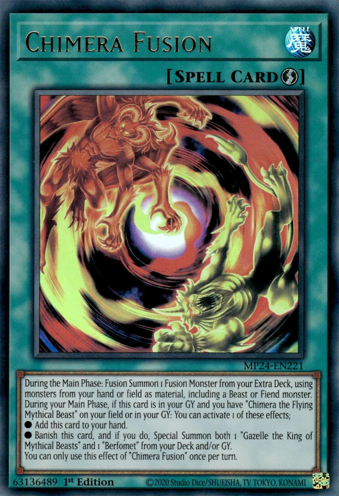 Chimera Fusion [MP24-EN221] Ultra Rare | Good Games Adelaide SA