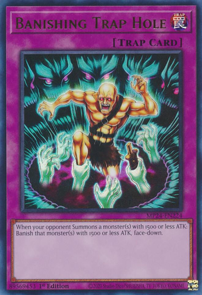 Banishing Trap Hole [MP24-EN224] Ultra Rare | Good Games Adelaide SA
