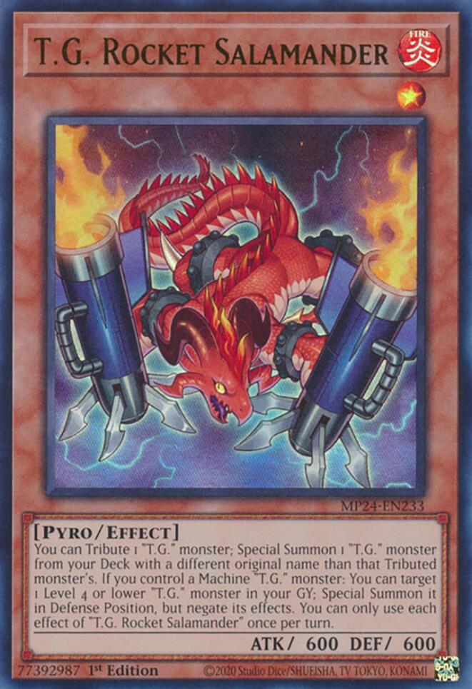 T.G. Rocket Salamander [MP24-EN233] Ultra Rare | Good Games Adelaide SA