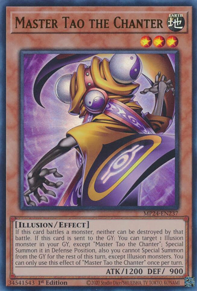 Master Tao the Chanter [MP24-EN237] Ultra Rare | Good Games Adelaide SA