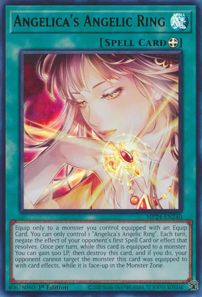 Angelica's Angelic Ring [MP24-EN240] Ultra Rare | Good Games Adelaide SA