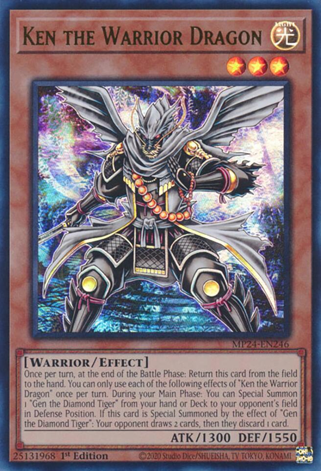 Ken the Warrior Dragon [MP24-EN246] Ultra Rare | Good Games Adelaide SA