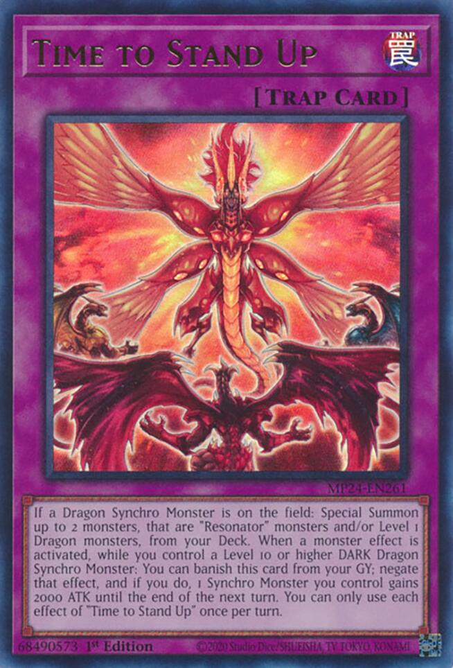 Time to Stand Up [MP24-EN261] Ultra Rare | Good Games Adelaide SA