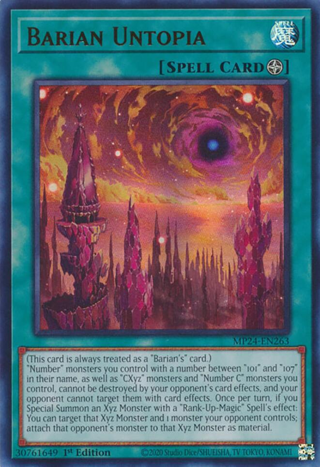 Barian Untopia [MP24-EN263] Ultra Rare | Good Games Adelaide SA
