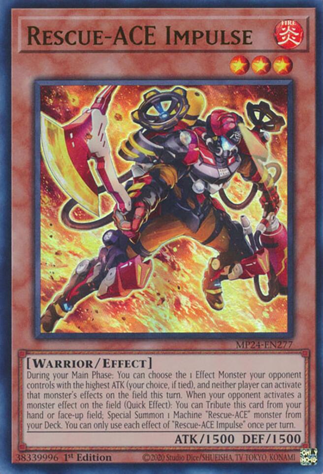 Rescue-ACE Impulse [MP24-EN277] Ultra Rare | Good Games Adelaide SA