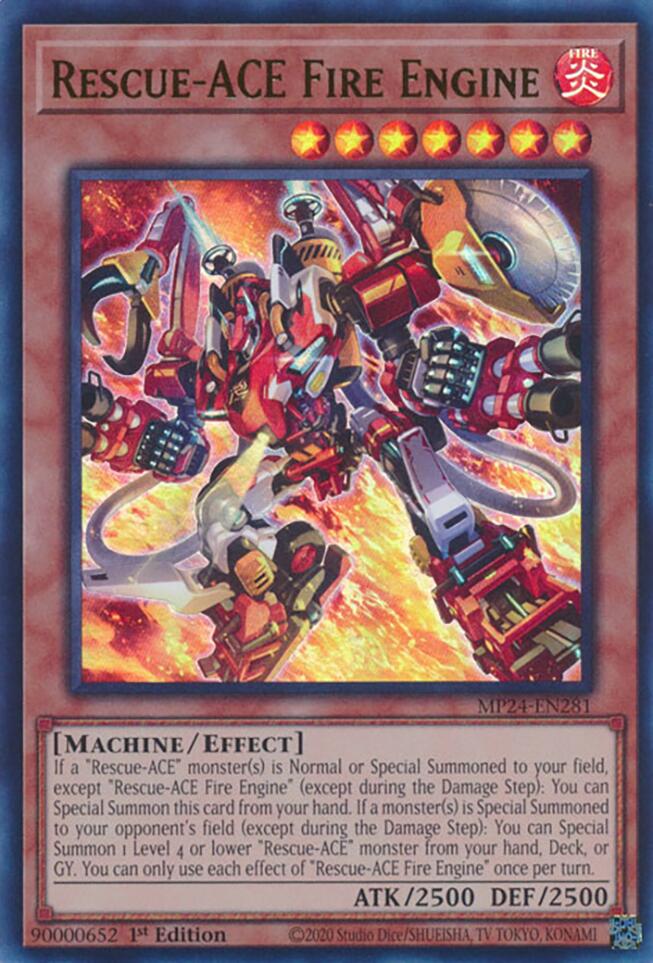Rescue-ACE Fire Engine [MP24-EN281] Ultra Rare | Good Games Adelaide SA