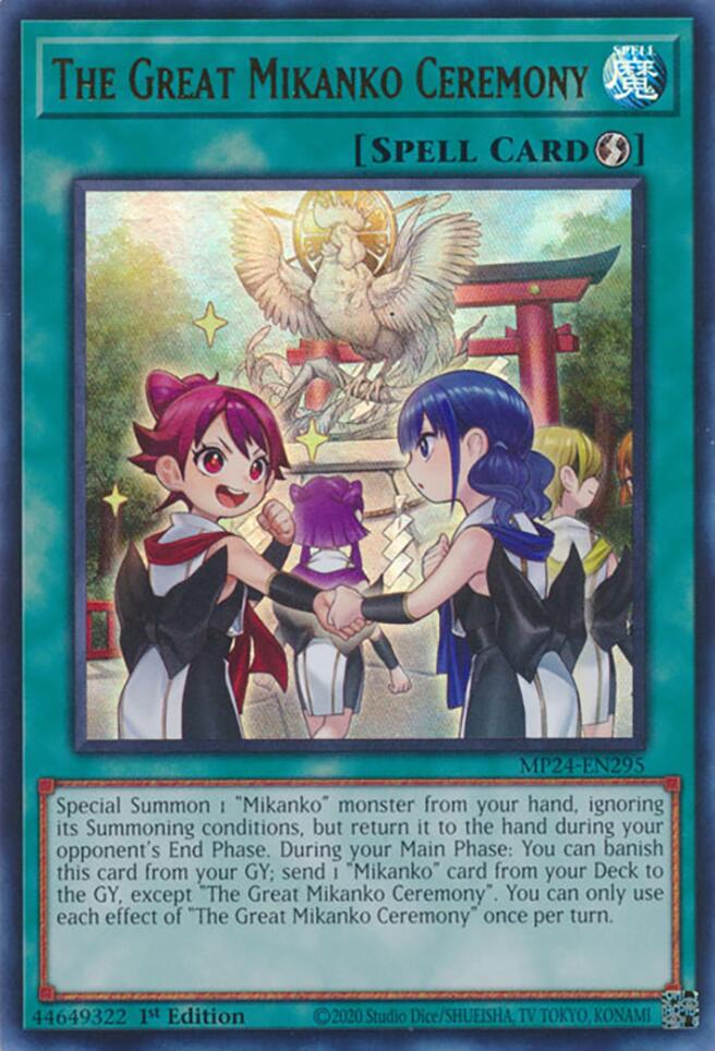 The Great Mikanko Ceremony [MP24-EN295] Ultra Rare | Good Games Adelaide SA