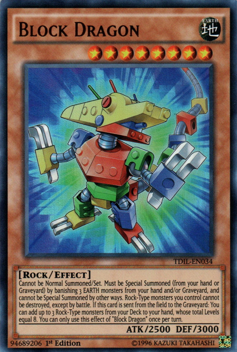 Block Dragon [TDIL-EN034] Ultra Rare | Good Games Adelaide SA