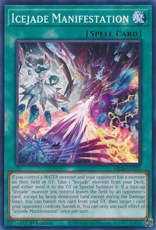 Icejade Manifestation [MP24-EN321] Common | Good Games Adelaide SA