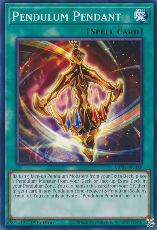 Pendulum Pendant [MP24-EN358] Common | Good Games Adelaide SA