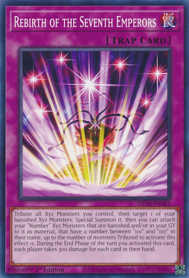 Rebirth of the Seventh Emperors [MP24-EN361] Common | Good Games Adelaide SA