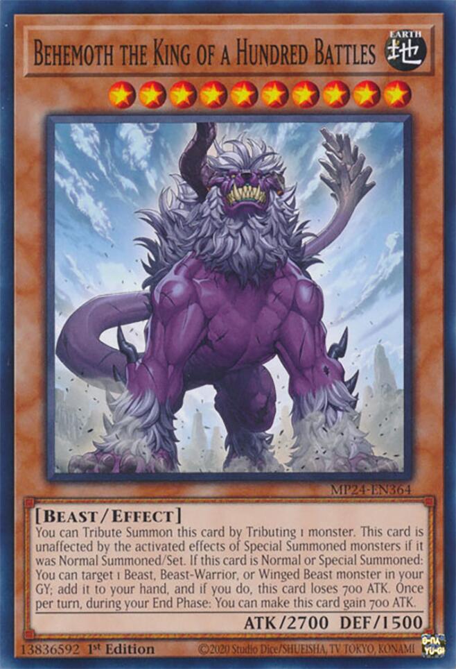 Behemoth the King of a Hundred Battles [MP24-EN364] Common | Good Games Adelaide SA