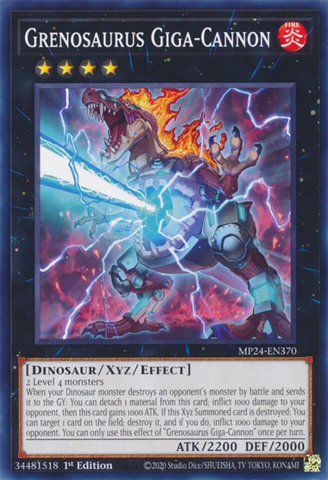 Grenosaurus Giga-Cannon [MP24-EN370] Common | Good Games Adelaide SA