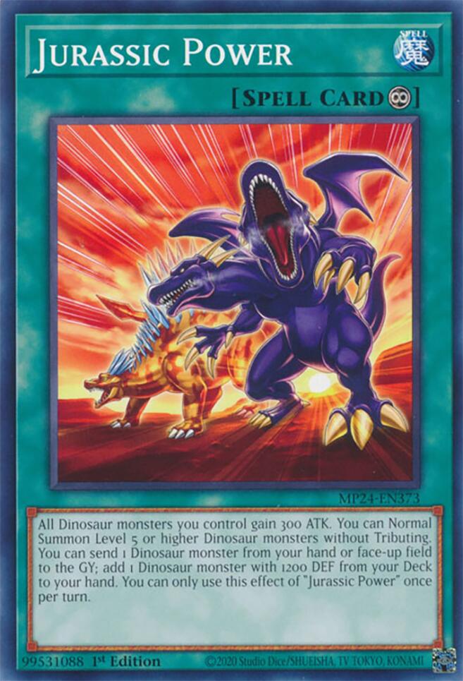 Jurassic Power [MP24-EN373] Common | Good Games Adelaide SA