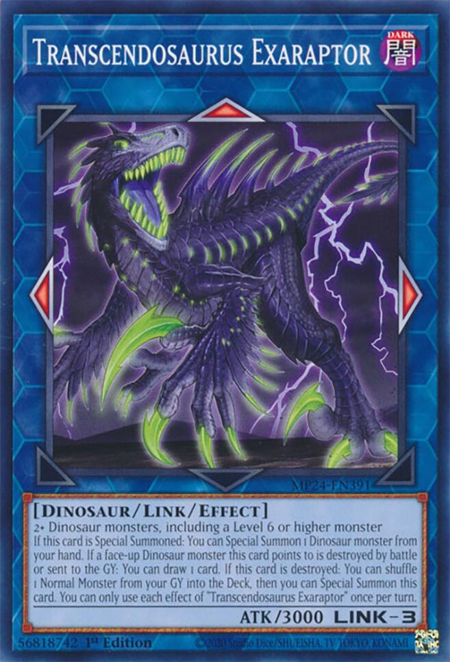 Transcendosaurus Exaraptor [MP24-EN391] Common | Good Games Adelaide SA