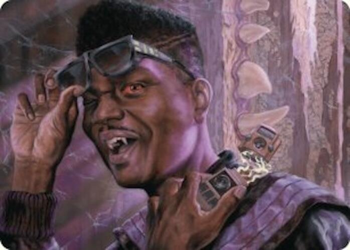 Dashing Bloodsucker Art Card [Duskmourn: House of Horror Art Series] | Good Games Adelaide SA