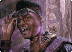 Dashing Bloodsucker Art Card [Duskmourn: House of Horror Art Series] | Good Games Adelaide SA