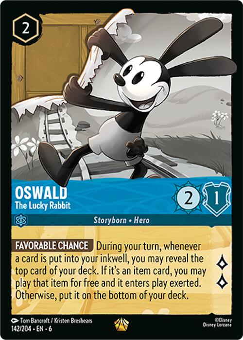 Oswald - The Lucky Rabbit (142/204) [Azurite Sea] | Good Games Adelaide SA