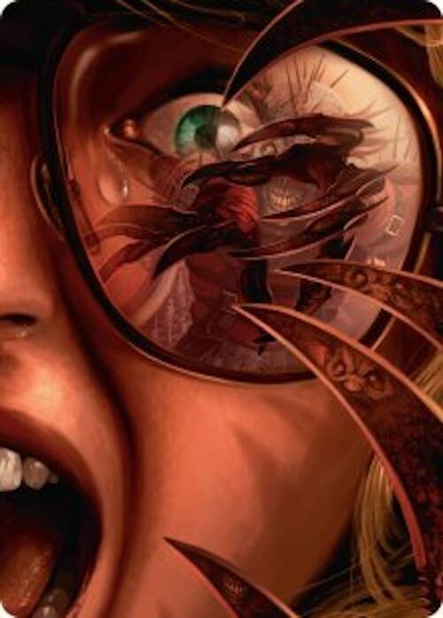 Razorkin Needlehead Art Card [Duskmourn: House of Horror Art Series] | Good Games Adelaide SA