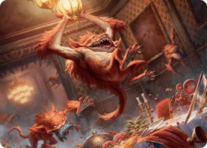 Midnight Mayhem Art Card [Duskmourn: House of Horror Art Series] | Good Games Adelaide SA