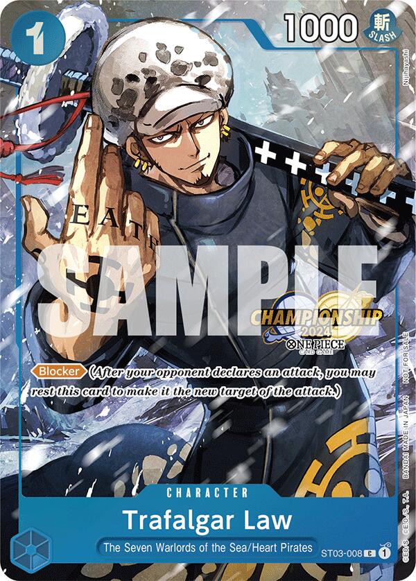 Trafalgar Law (ST03-008) (CS 2024 Event Pack) [One Piece Promotion Cards] | Good Games Adelaide SA