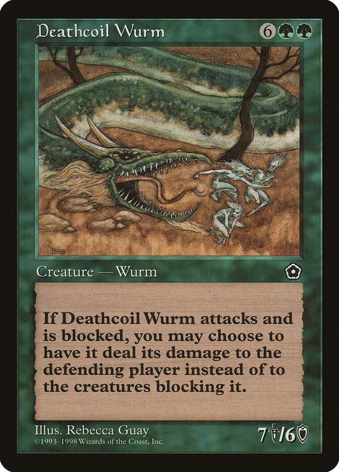 Deathcoil Wurm  (Portal Second Age)  | Good Games Adelaide SA