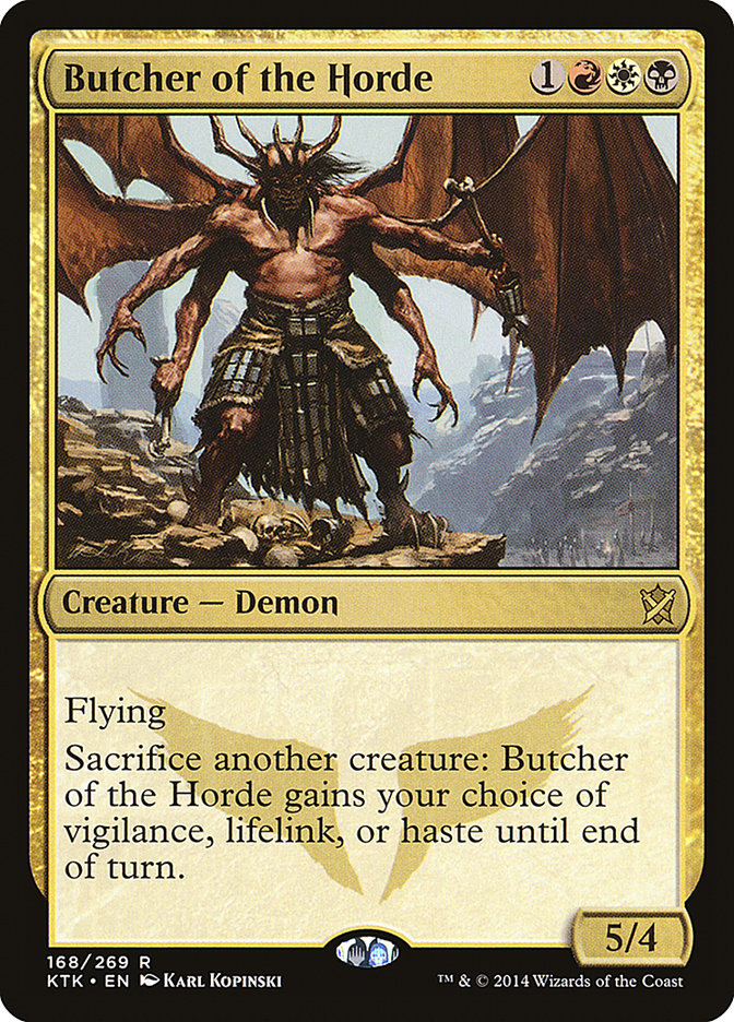 Butcher of the Horde 168 (Khans of Tarkir)  | Good Games Adelaide SA
