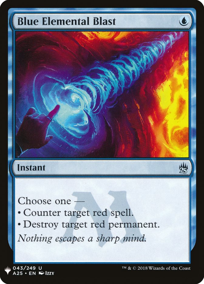 Blue Elemental Blast [Mystery Booster] | Good Games Adelaide SA