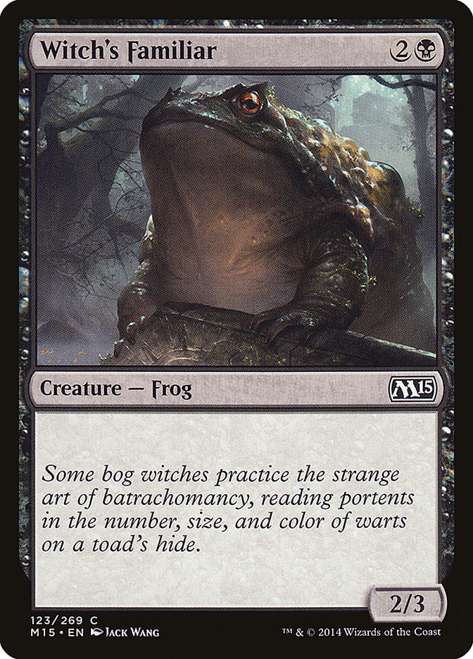 Witch's Familiar 123 (Magic 2015 (M15))  - Foil | Good Games Adelaide SA