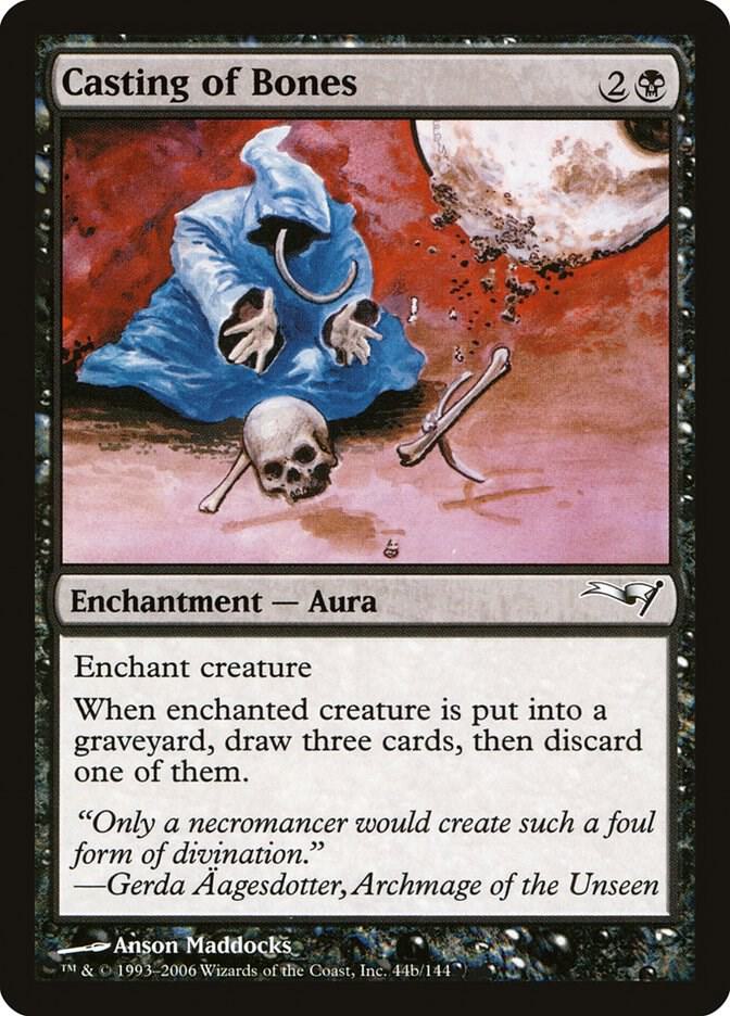 Casting of Bones 44b (Coldsnap Theme Deck Reprints)  | Good Games Adelaide SA