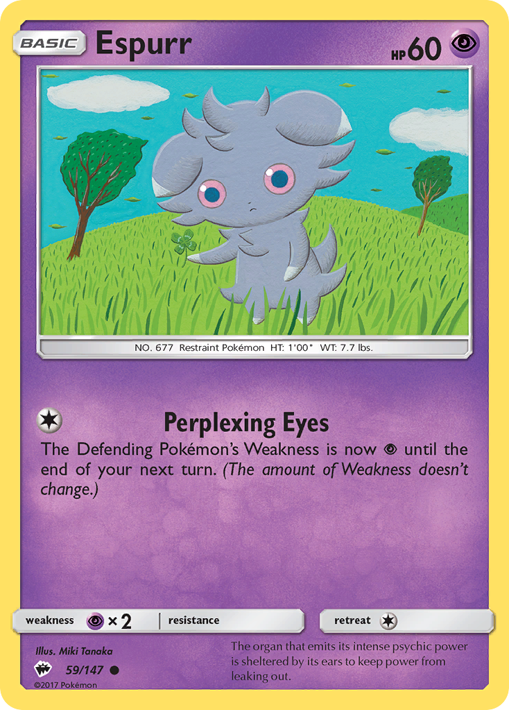 Espurr (59/147) [Sun & Moon: Burning Shadows] | Good Games Adelaide SA