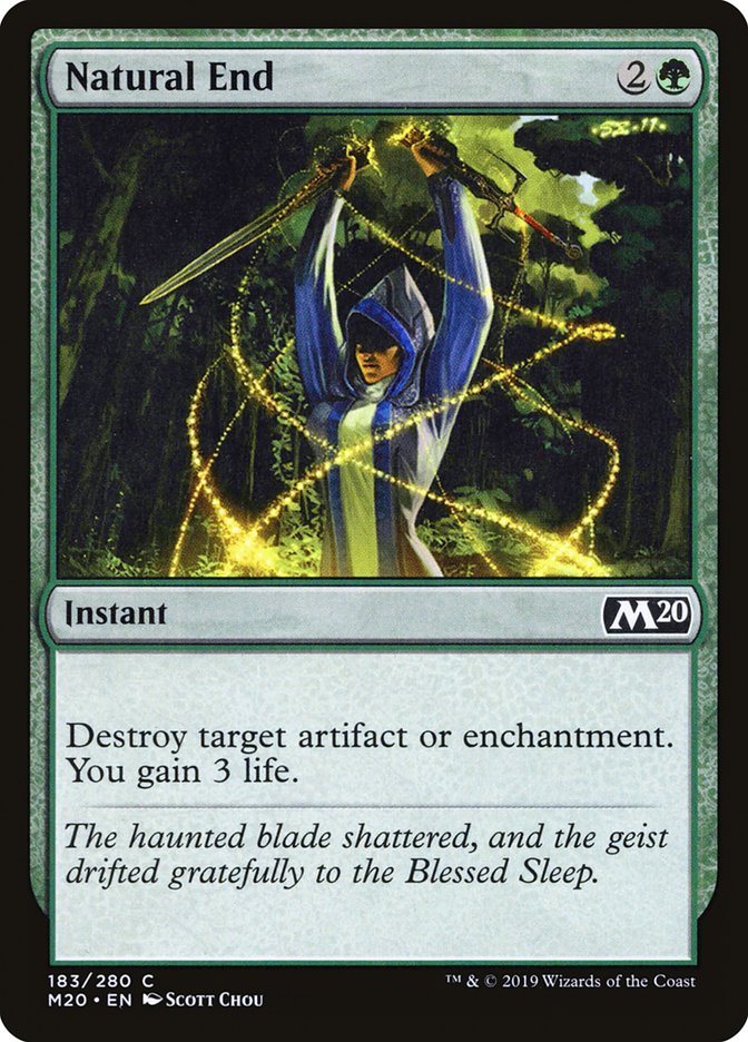 Natural End [Core Set 2020] | Good Games Adelaide SA