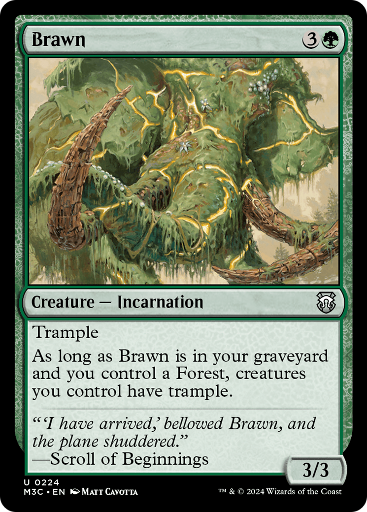 Brawn [Modern Horizons 3 Commander] | Good Games Adelaide SA