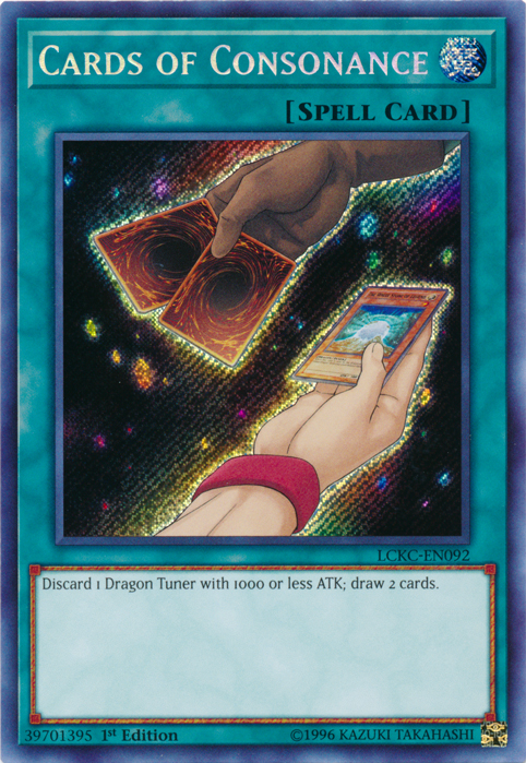 Cards of Consonance [LCKC-EN092] Secret Rare | Good Games Adelaide SA