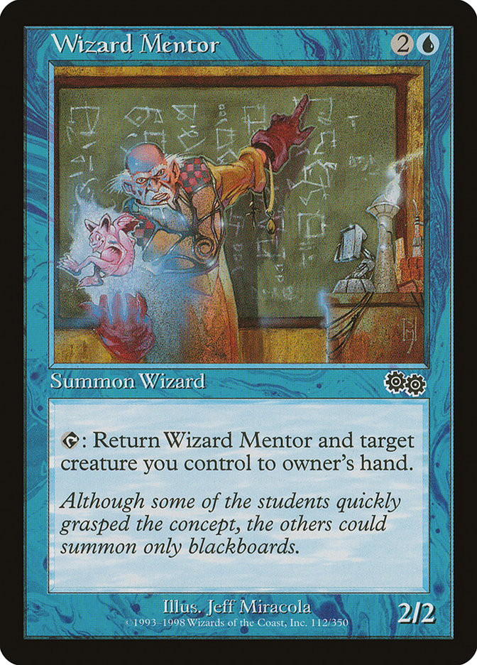 Wizard Mentor 112 (Urza's Saga)  | Good Games Adelaide SA