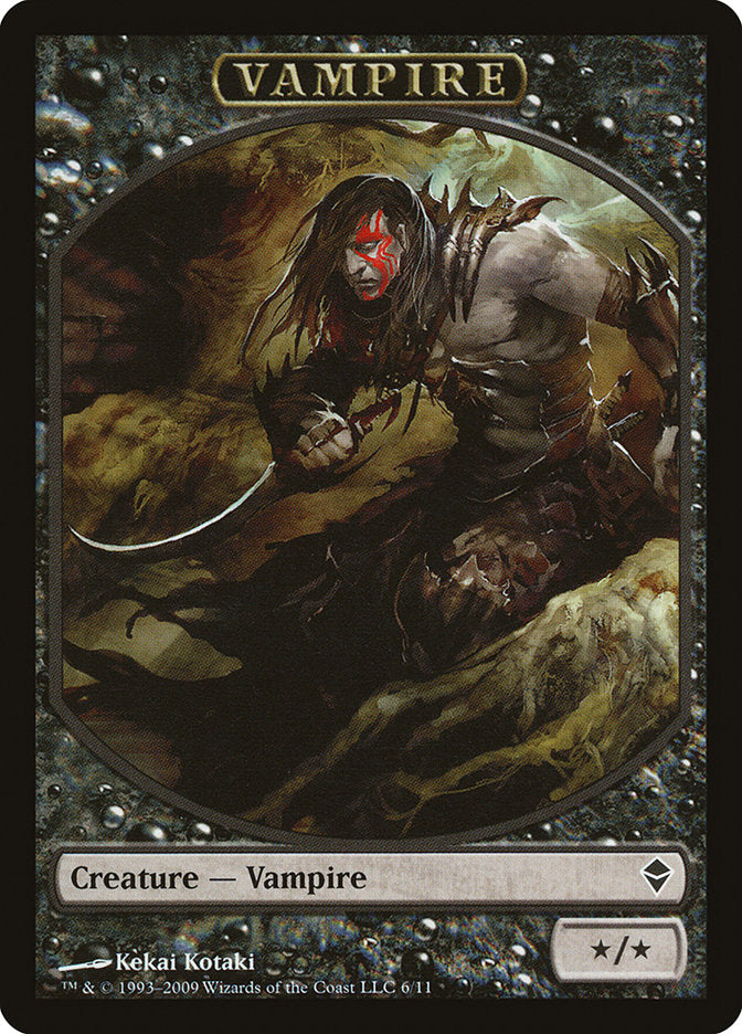 Vampire Token [Zendikar Tokens] | Good Games Adelaide SA