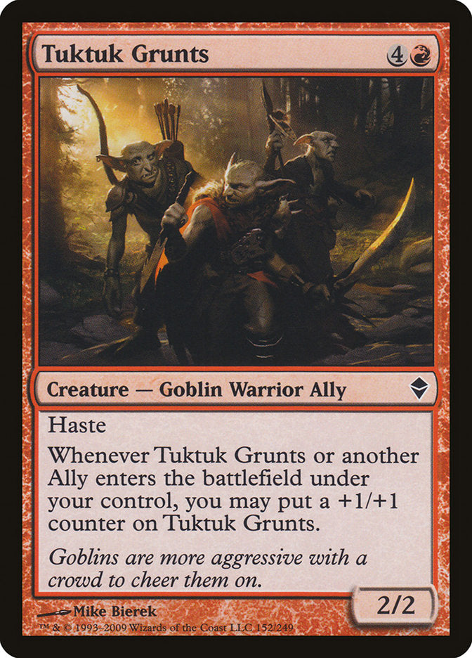 Tuktuk Grunts [Zendikar] | Good Games Adelaide SA