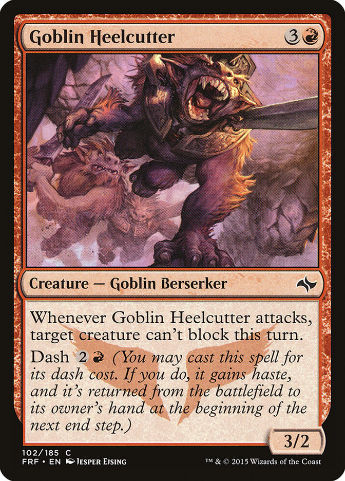 Goblin Heelcutter 102/185 (Fate Reforged)  | Good Games Adelaide SA